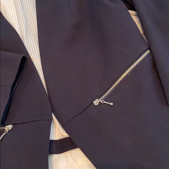 Express Navy Blue Spring Jacket. - Picture 3 of 5